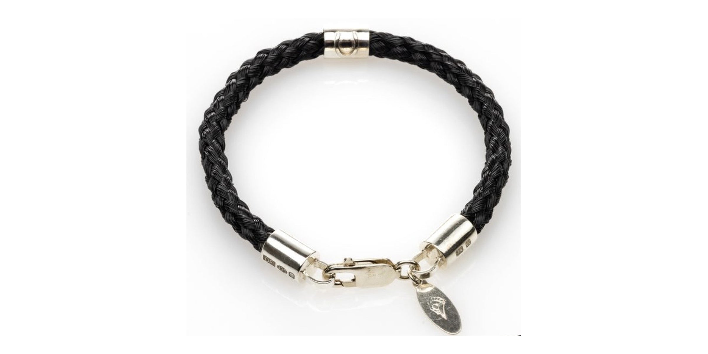 The Classic bracelet in black horse hair